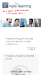 Mobile Screenshot of agile-teaming.org